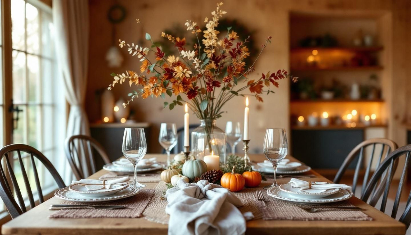 Comment transformer votre table pour chaque saison avec élégance ?