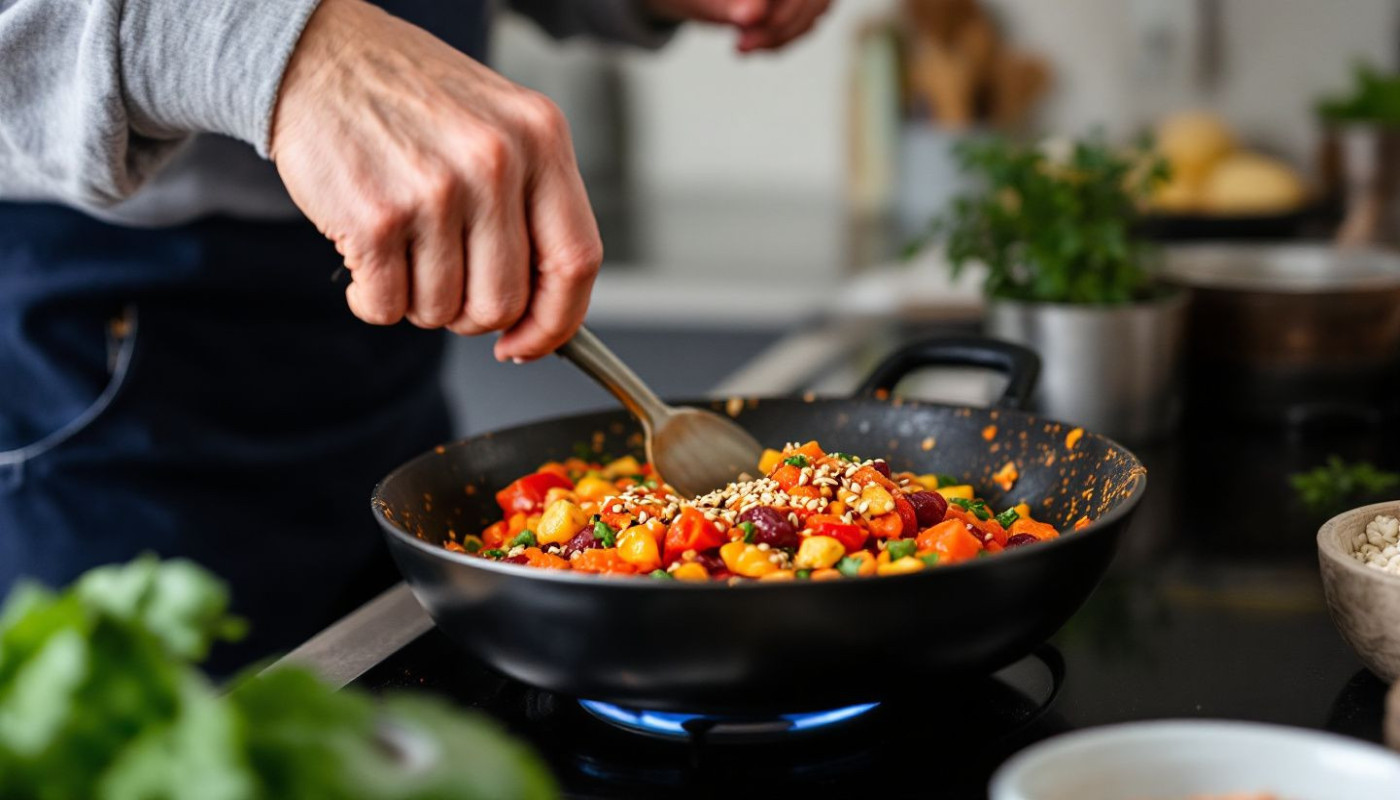 Cuisiner des plats végétariens avec des graines protéinées